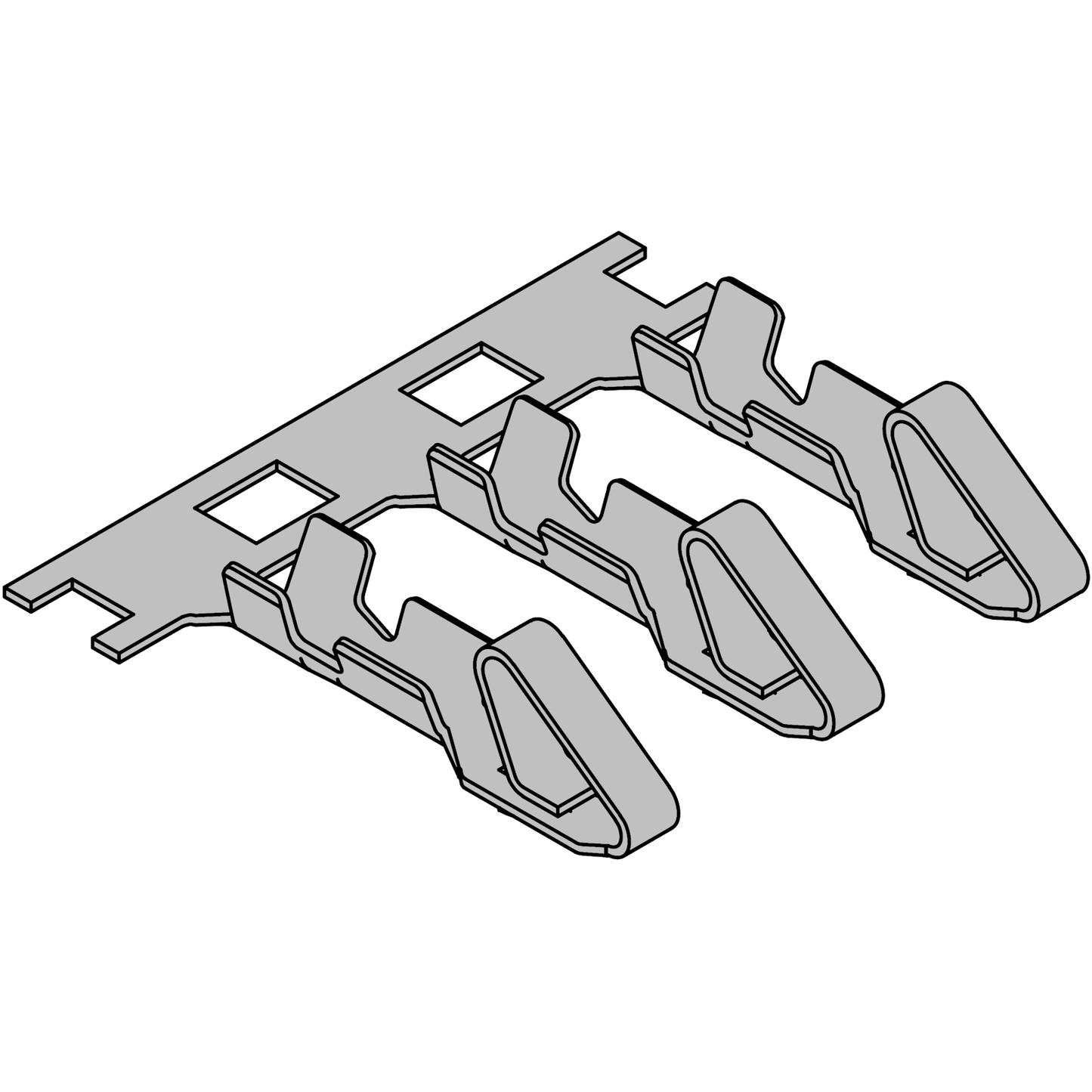 2510 Plug Crimp Terminal