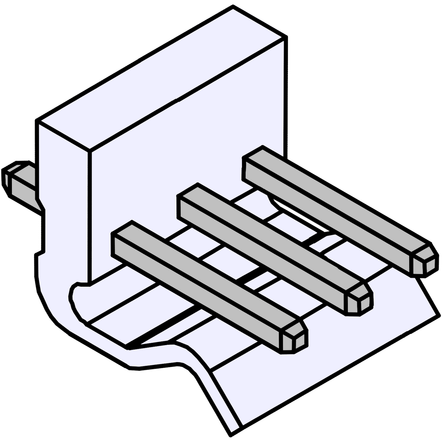CH Straight PCB Socket 3-pin