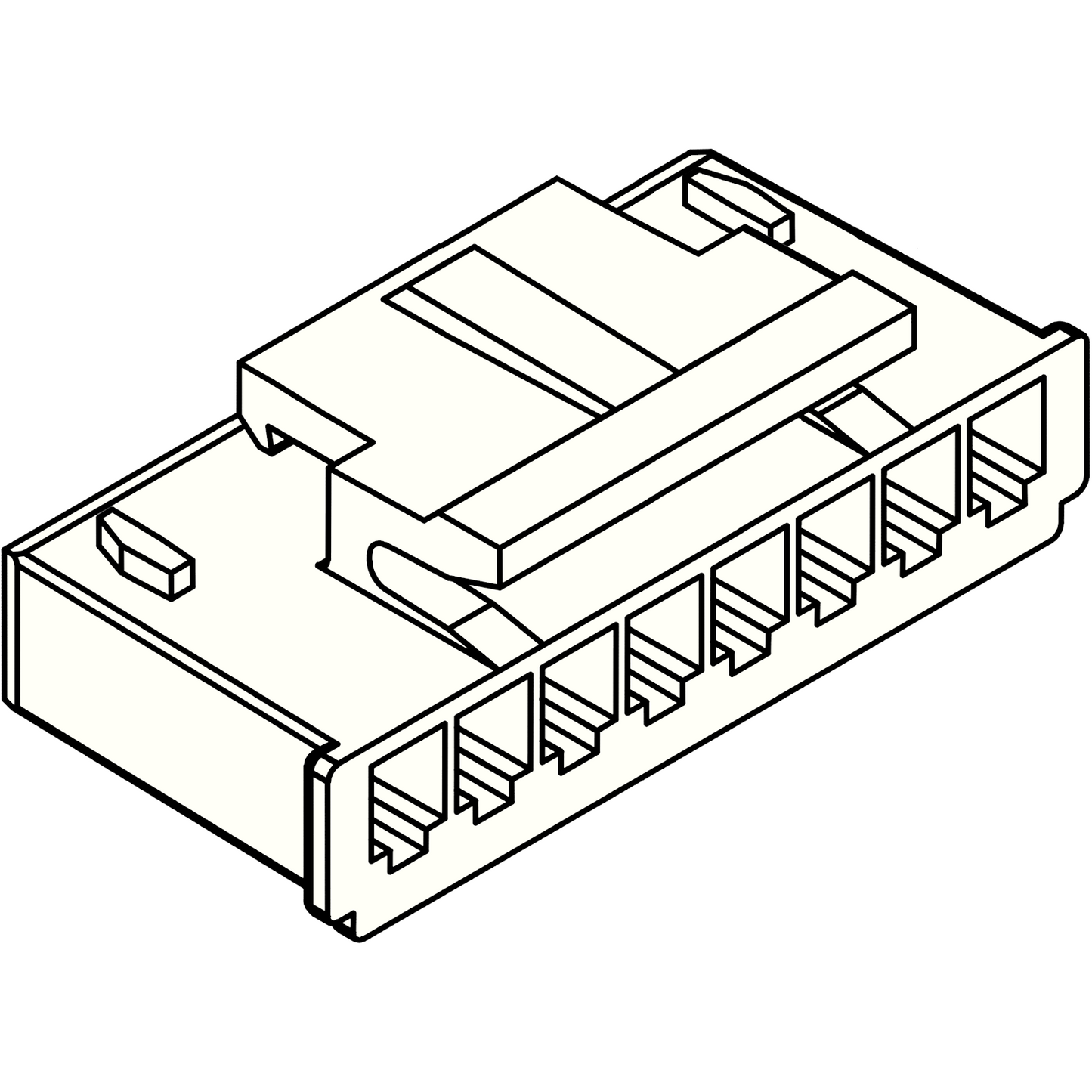 SMH250 Plug Housing 8-pin