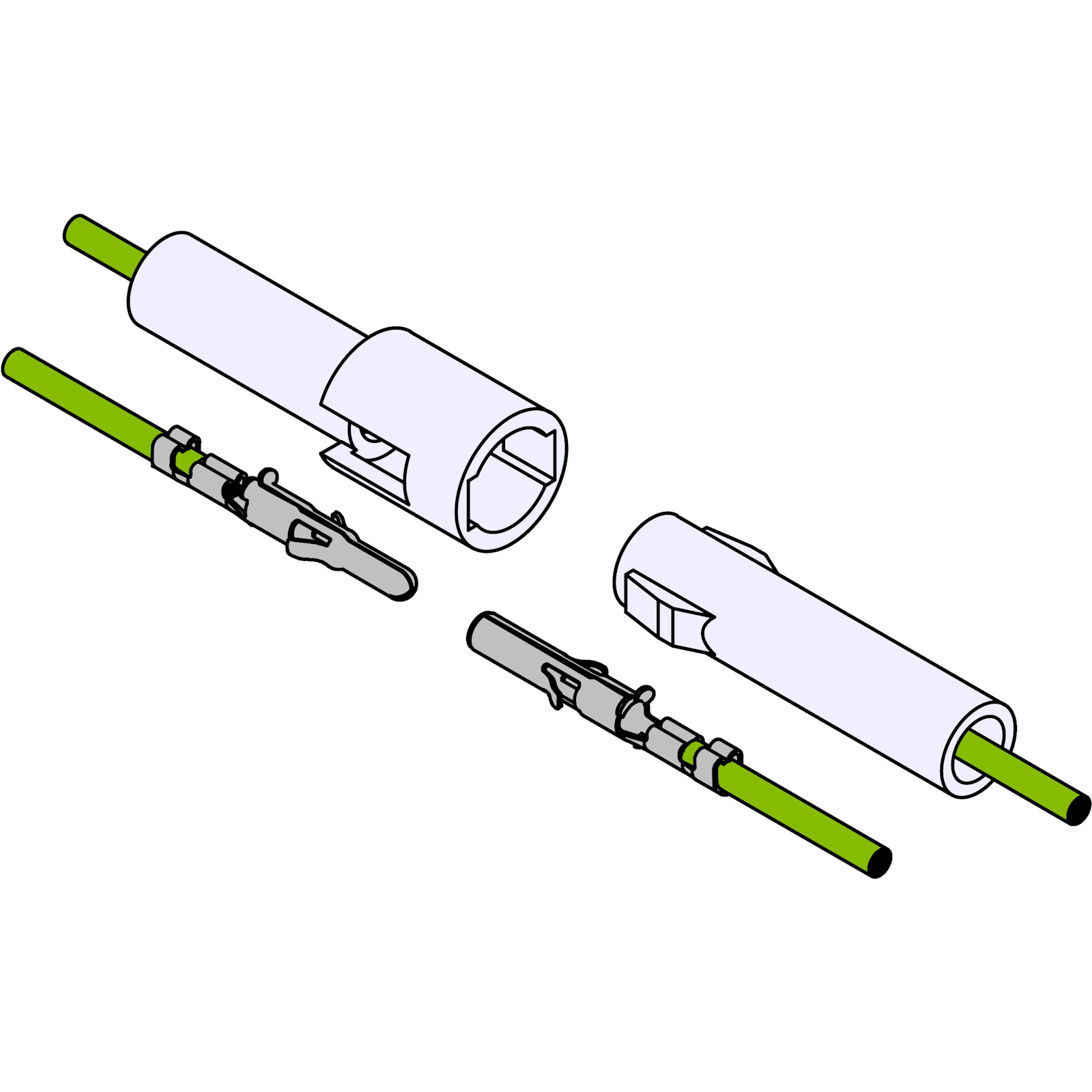 1.58 Wire-to-Wire Connectors – Komodo Electronics
