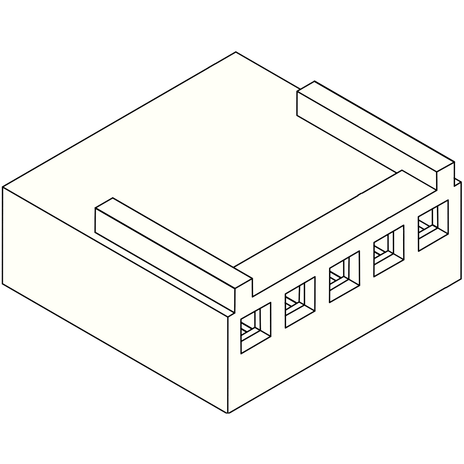 2510 Plug Housing 5-pin – Komodo Electronics