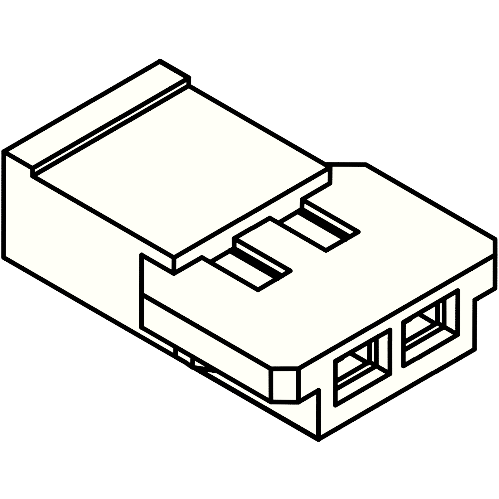 51006 Plug Housing 2-pin – Komodo Electronics