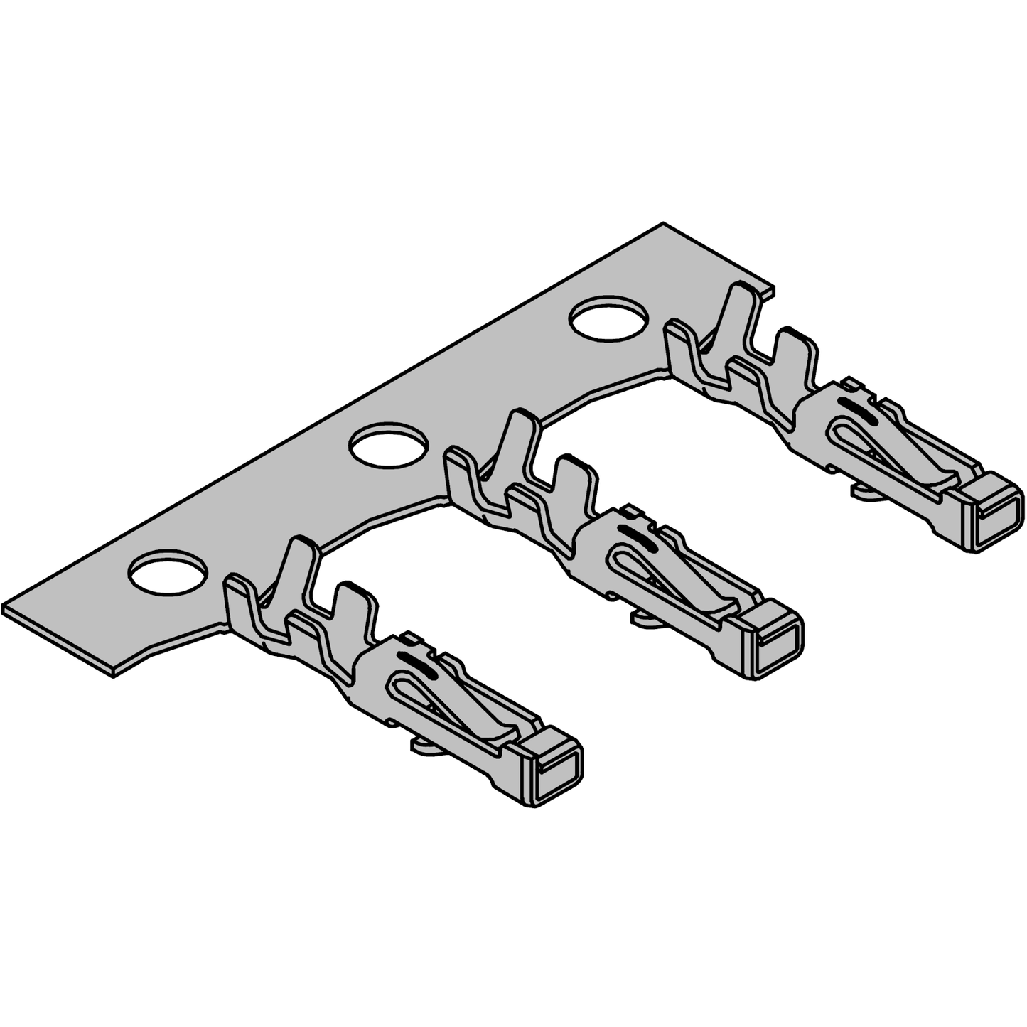 51006 Plug Crimp Terminal