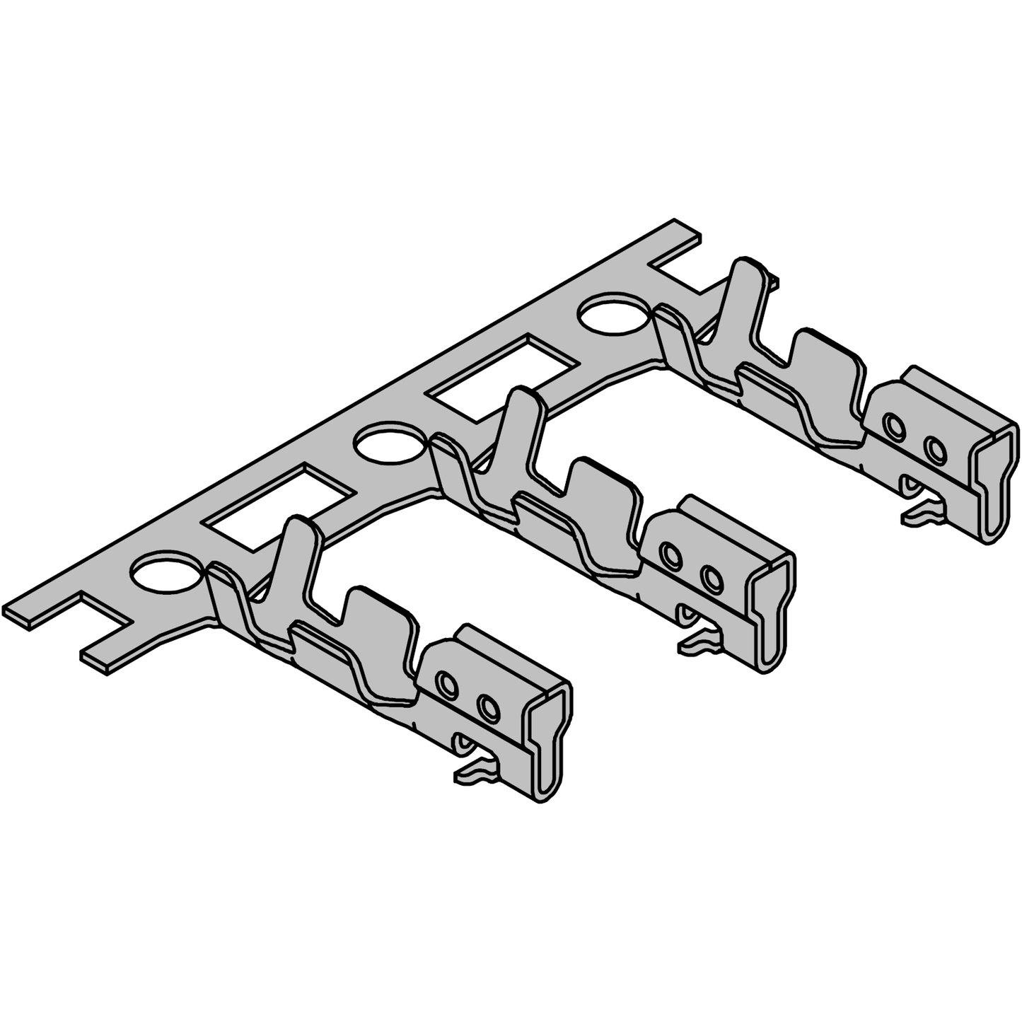 5102 Plug Crimp Terminal