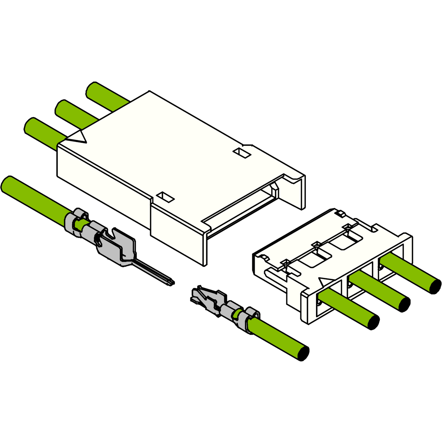 BH4.0 Wire-to-Wire Connectors