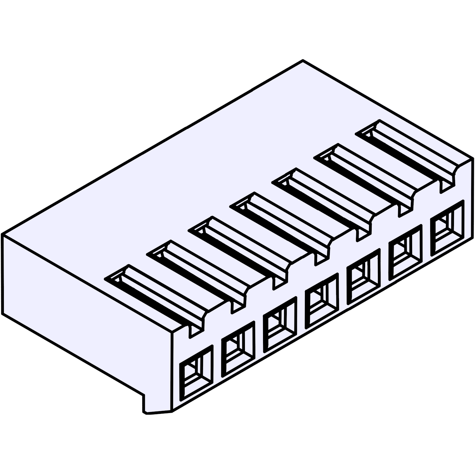 CH Plug Housing 7-pin – Komodo Electronics