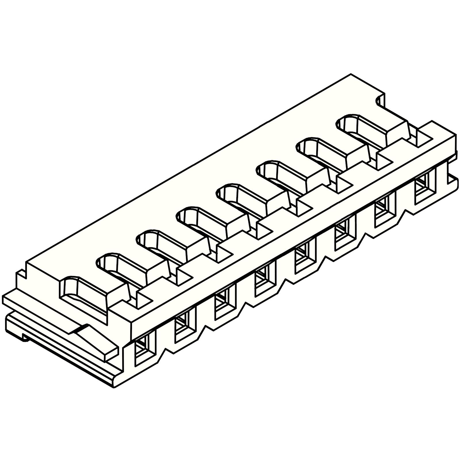 EH Plug Housing 8-pin – Komodo Electronics
