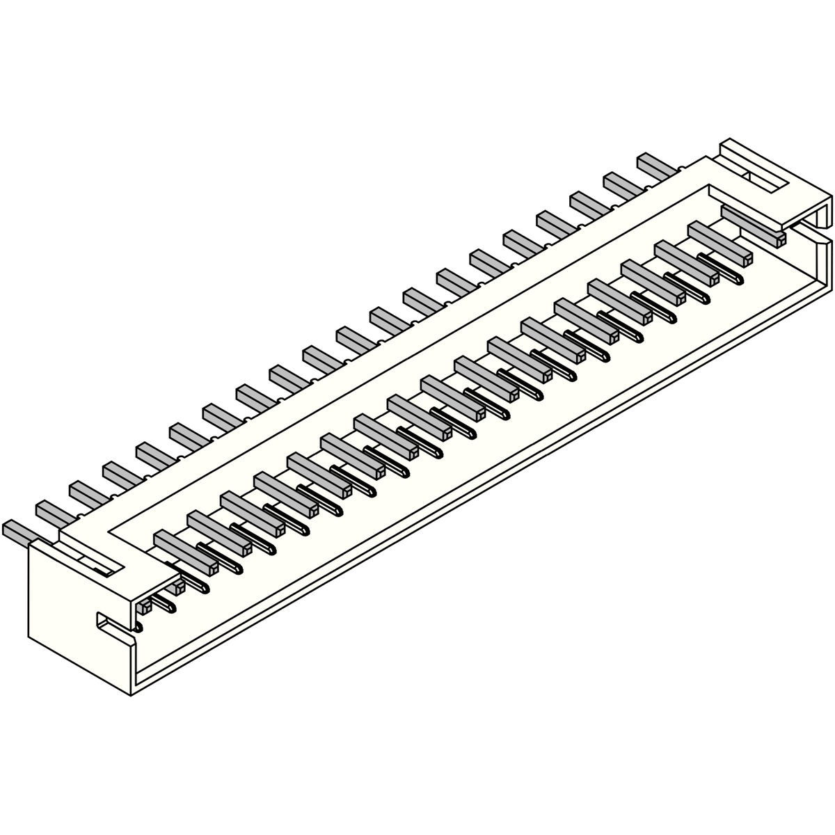 PH Straight PCB Socket 20-pin – Komodo Electronics