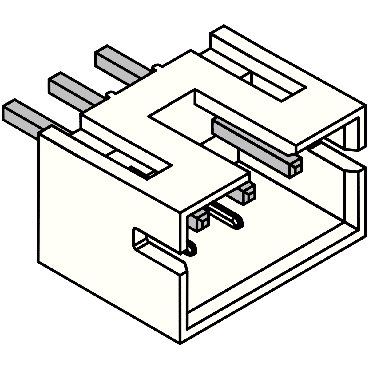 PH Straight PCB Socket 3-pin – Komodo Electronics