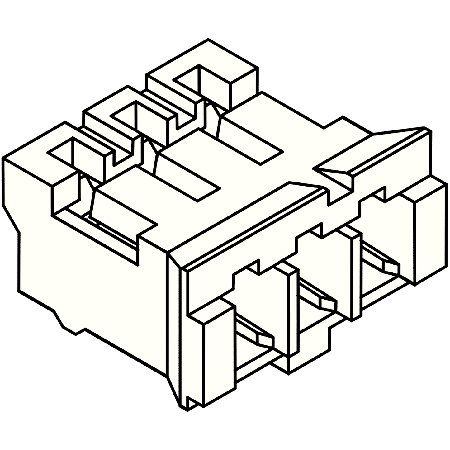 PH Plug Housing 3-pin