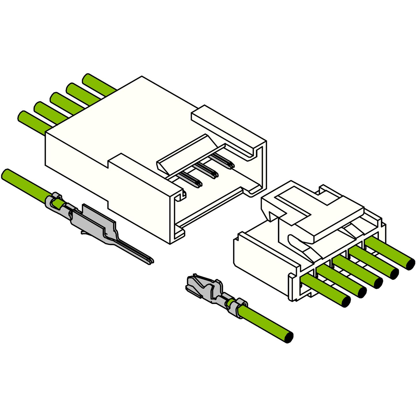 PHB Wire-to-Wire Connectors