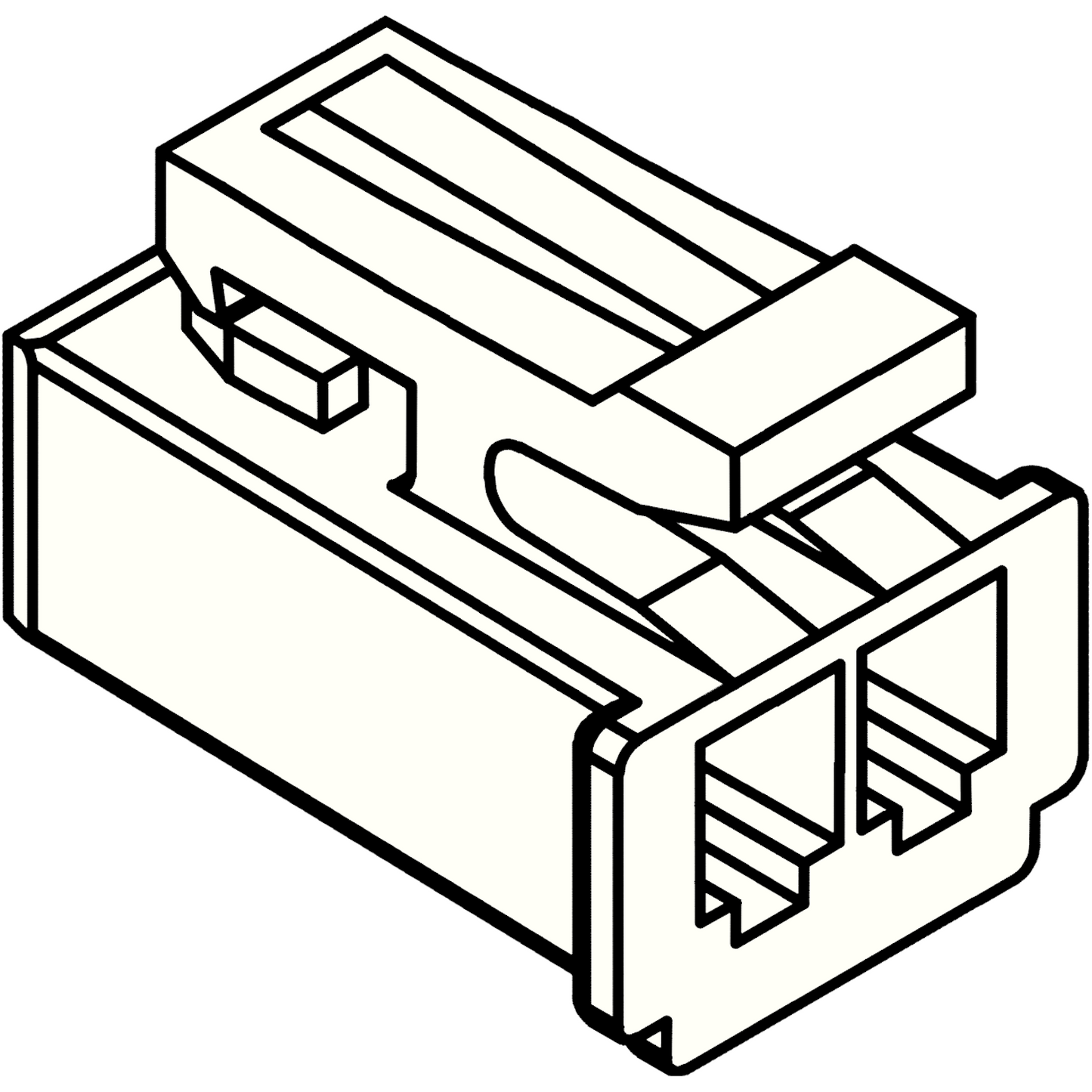 SMH250 Plug Housing 2-pin