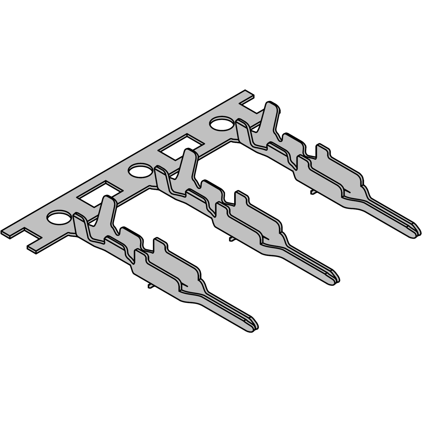 SMP250 Wire Socket Crimp Terminal