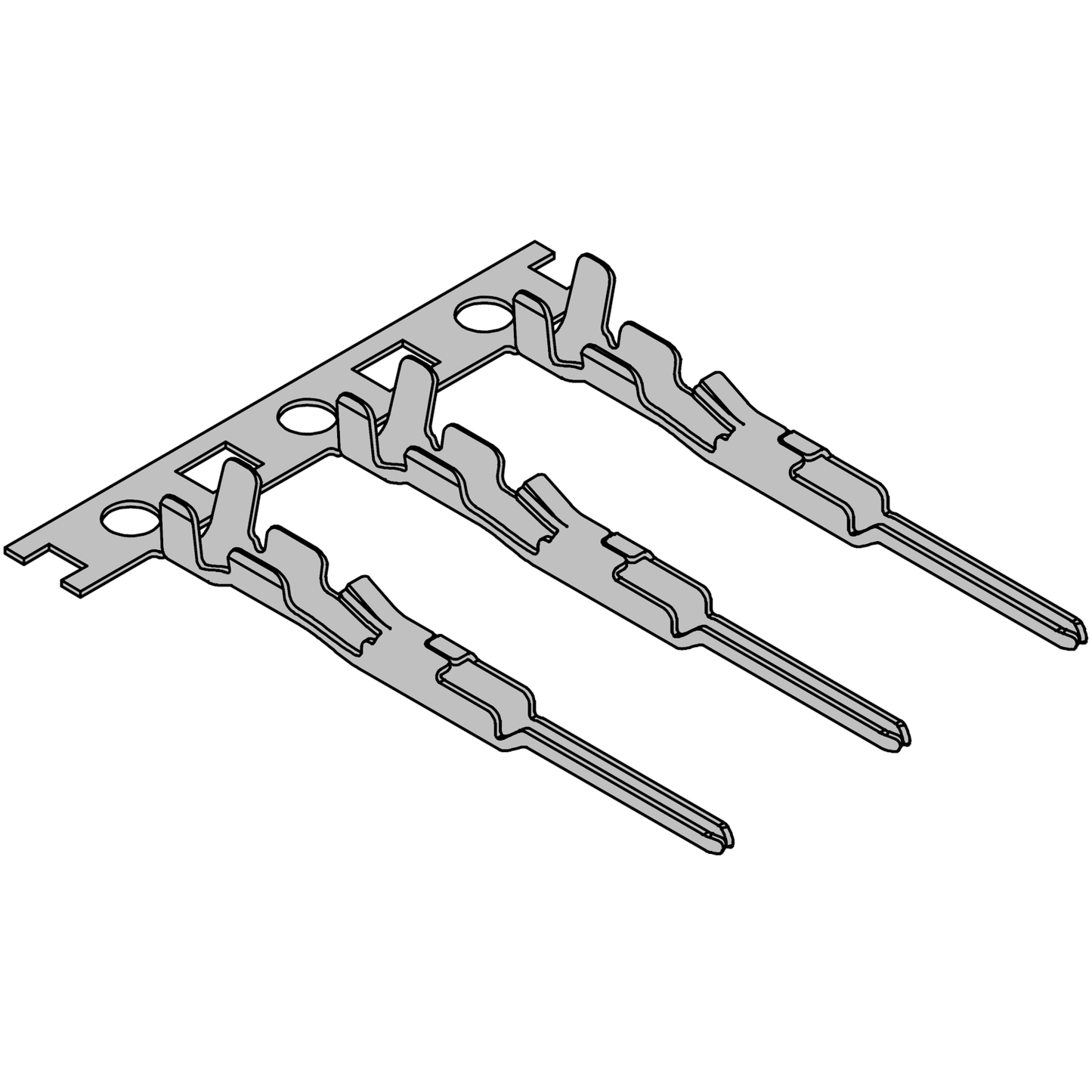 TJC8H Wire Socket Crimp Terminal