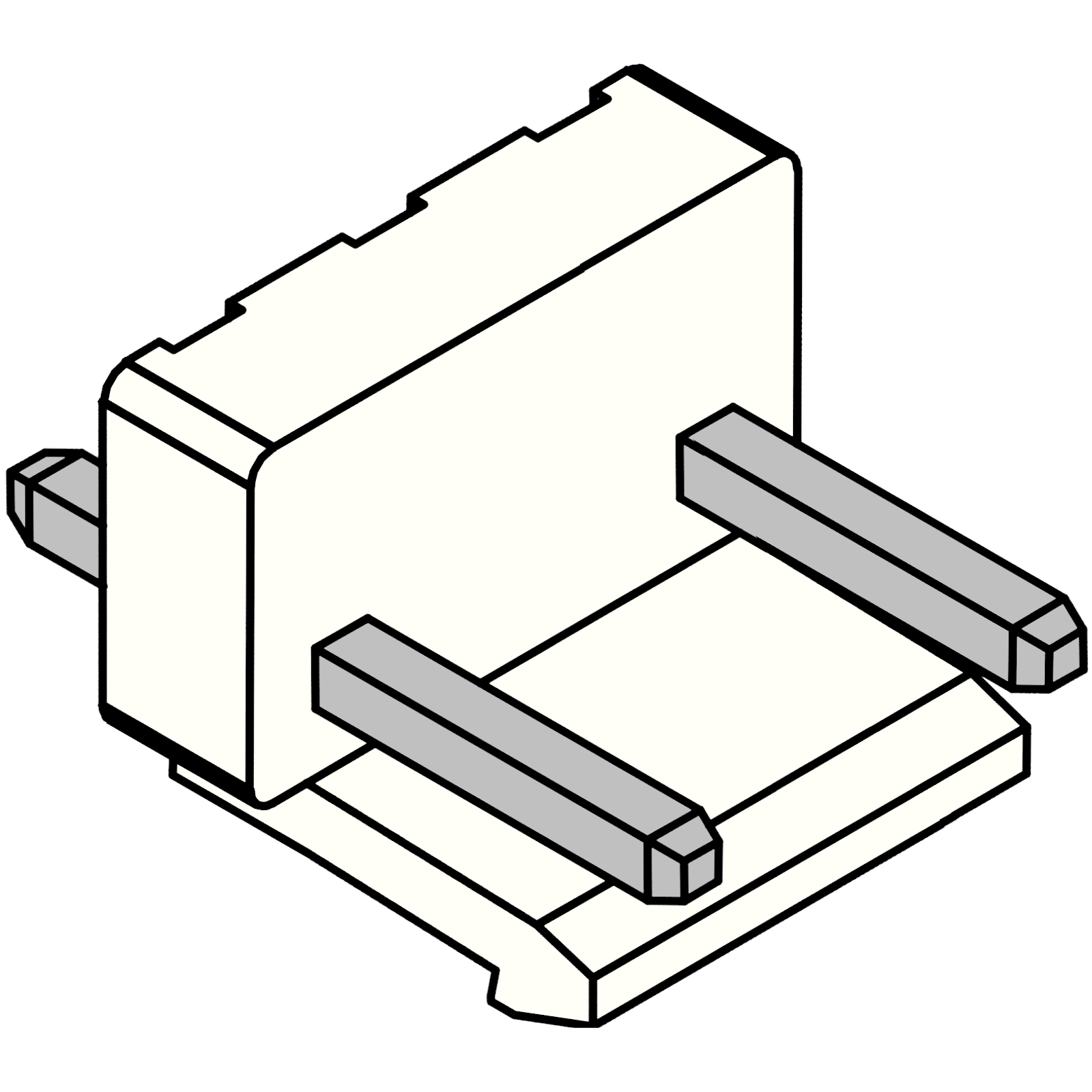 VH Straight PCB Socket 3A2-pin – Komodo Electronics