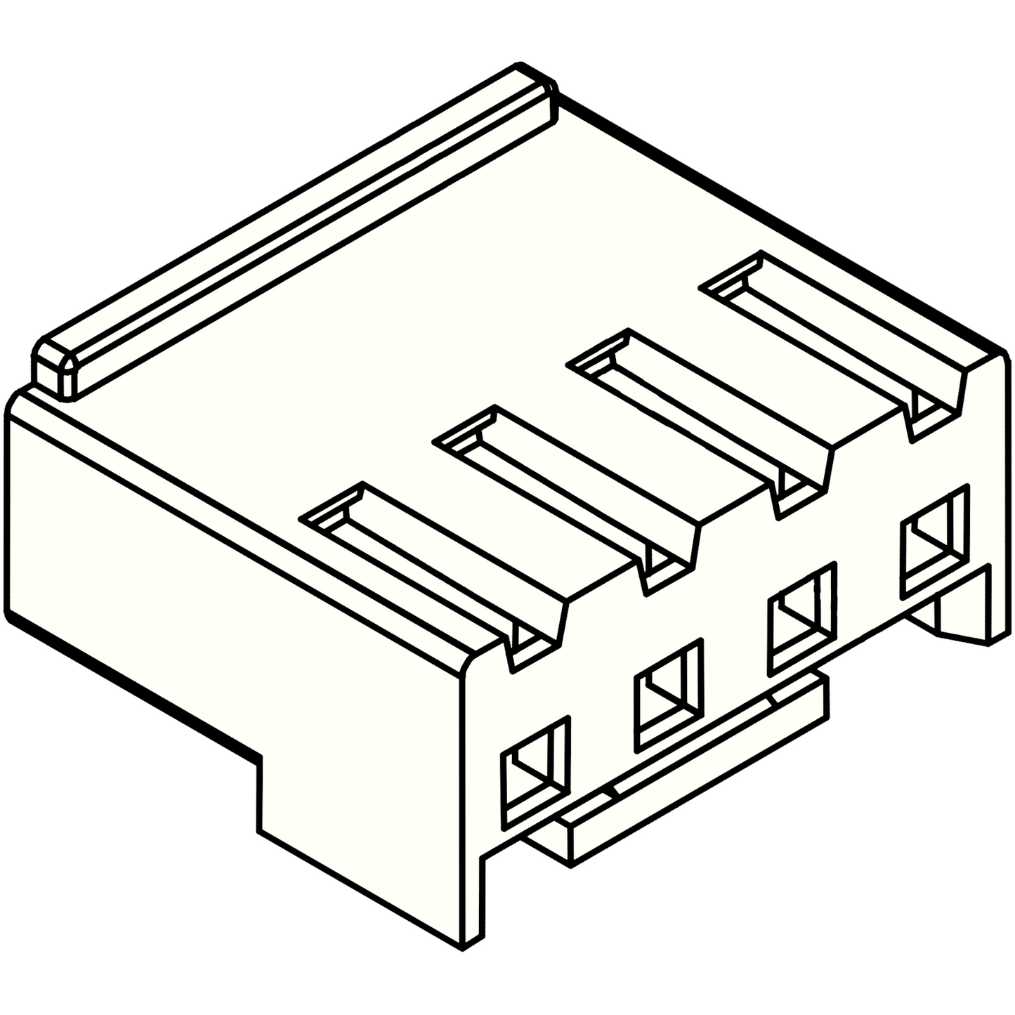 VH Plug Housing 4-pin