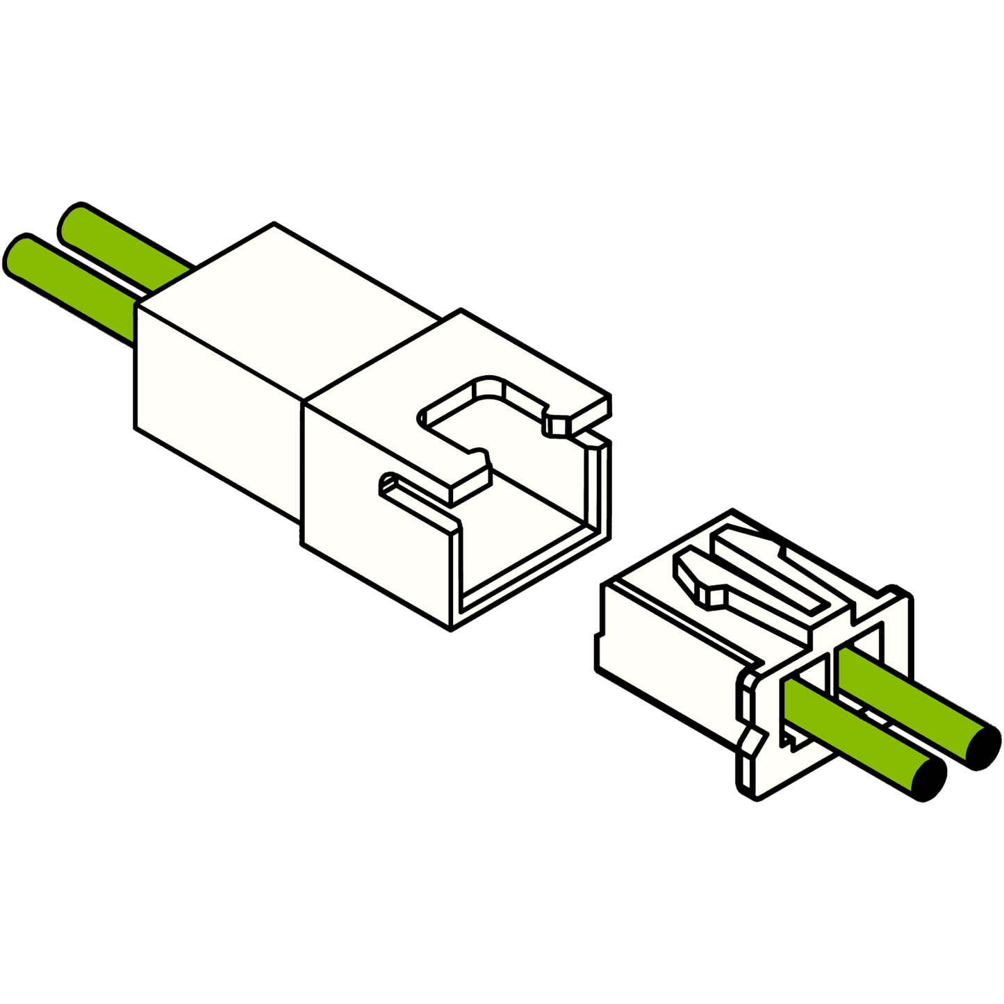 XH Wire-to-Wire Connectors